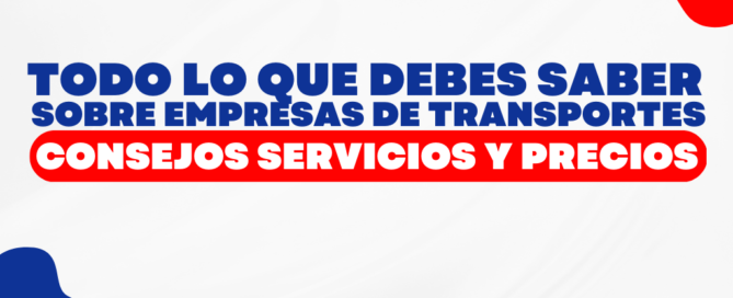 todo sobre empresas de transportes